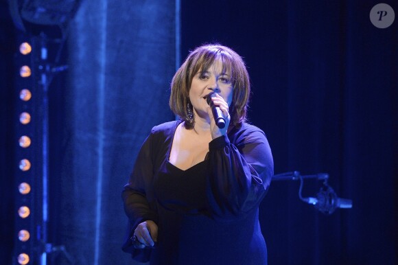 Lisa Angell - Concert au théâtre de la Madeleine à Paris, le 17 novembre 2014.
