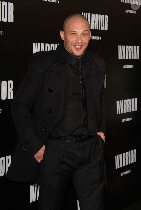 Tom Hardy lors de l'avant-première du film Warrior à Hollywood le 6 septembre 2011