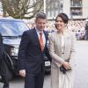 La princesse Mary et le prince Frederik à Aarhus. La reine Margrethe II de Danemark célébrait le 8 avril 2015 à Aarhus son 75e anniversaire (en date du 16 avril), entourée du prince consort Henrik, du prince Frederik et de la princesse Mary, et du prince Joachim et de la princesse Marie.