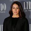 Sofia Essaïdi - Photocall à l'occasion de la présentation du nouveau spectacle du Lido "Paris Merveilles" à Paris, le 8 avril 2015.