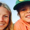 Gwyneth Paltrow avec son fils Moses sur Instagram, le 9 avril 2015
