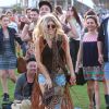 Fergie au 1er jour du Festival "Coachella Valley Music and Arts" à Indio, le 10 avril 2015