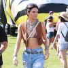 Kendall Jenner au 1er jour du Festival "Coachella Valley Music and Arts" à Indio, le 10 avril 2015
