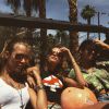 Haily Baldwin et Kendall Jenner au festival de Coachella, à Indio, le 10 avril 2015
