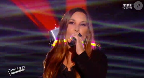 Zazie - Deuxième live de The Voice 4 sur TF1. Samedi 11 avril 2015.