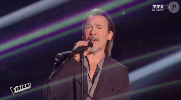 Florent Pagny - Deuxième live de The Voice 4 sur TF1. Samedi 11 avril 2015.