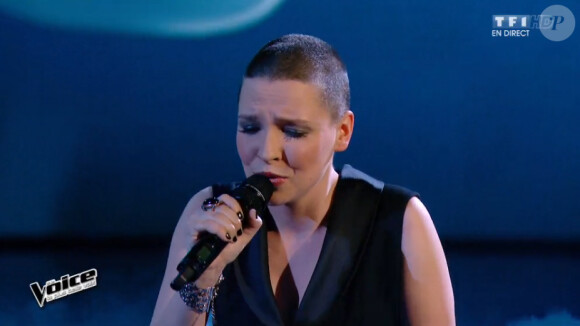 Anne Sila - Deuxième live de The Voice 4 sur TF1. Samedi 11 avril 2015.