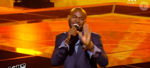 Alvy Zamé - Deuxième live de The Voice 4 sur TF1. Samedi 11 avril 2015.