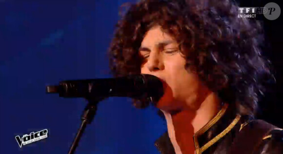Côme - Deuxième live de The Voice 4 sur TF1. Samedi 11 avril 2015.