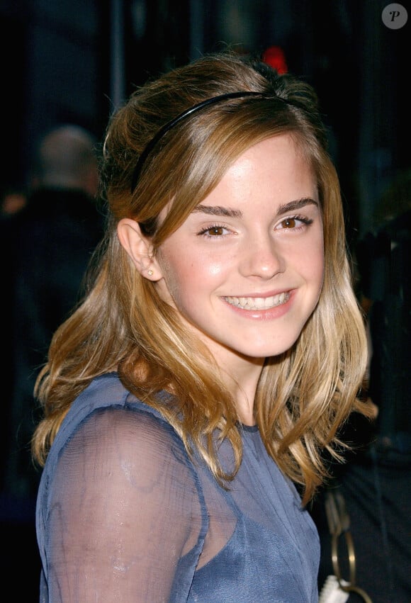 Emma Watson à New York, le 12 novembre 2005.