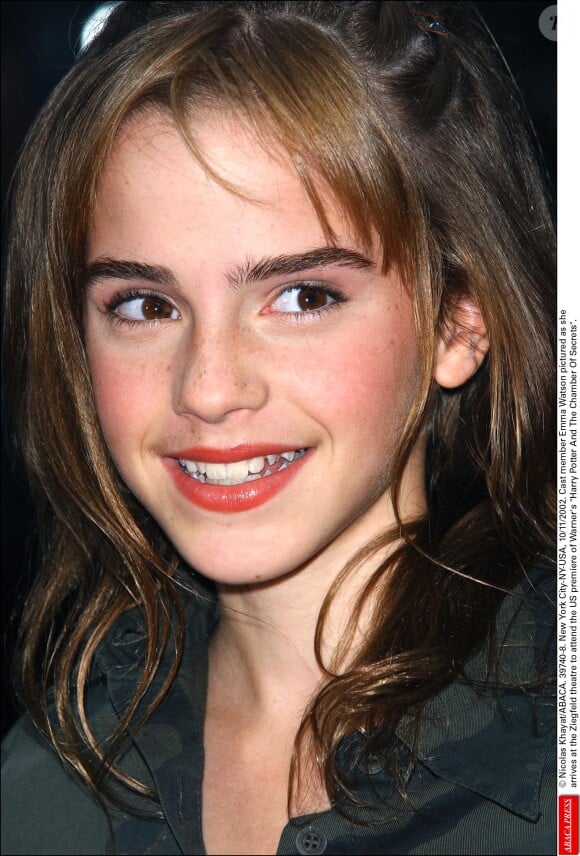 Emma Watson à New York en novembre 2002.