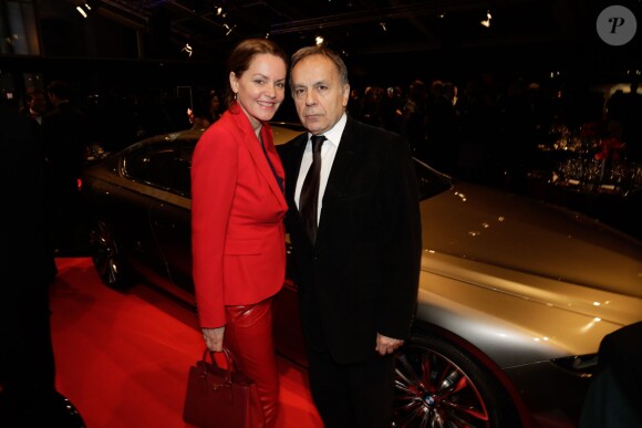 Cendrine et Patrice Dominguez à Paris, le 28 janiver 2014.
