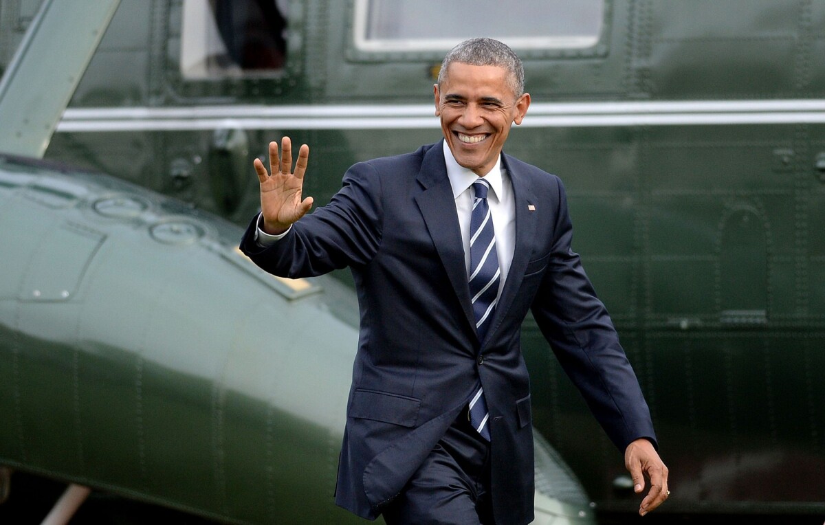 Photo : Barack Obama à la Maison Blanche. Washington, le 15 avril 2015 ...