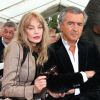 Exclusif - Arielle Dombasle et Bernard-Henri Lévy à la maison Zola à Médan, le 6 octobre 2013.