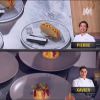 Les entrées à base de carotte de Pierre et Xavier, dans Top Chef, le choc des champions 2015, sur M6, le lundi 20 avril 2015.
