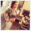 Photo de Jessie James Decker enceinte de 4 mois, sur Instagram. 5 avril 2015