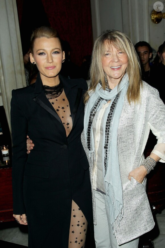 Blake Lively et sa mère Elaine Lively lors de l'after party pour The Age of Adaline au Metropolitan Club, New York, le 19 avril 2015.