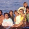 Richard Anthony en famille sur la Côte d'Azur en 1986.