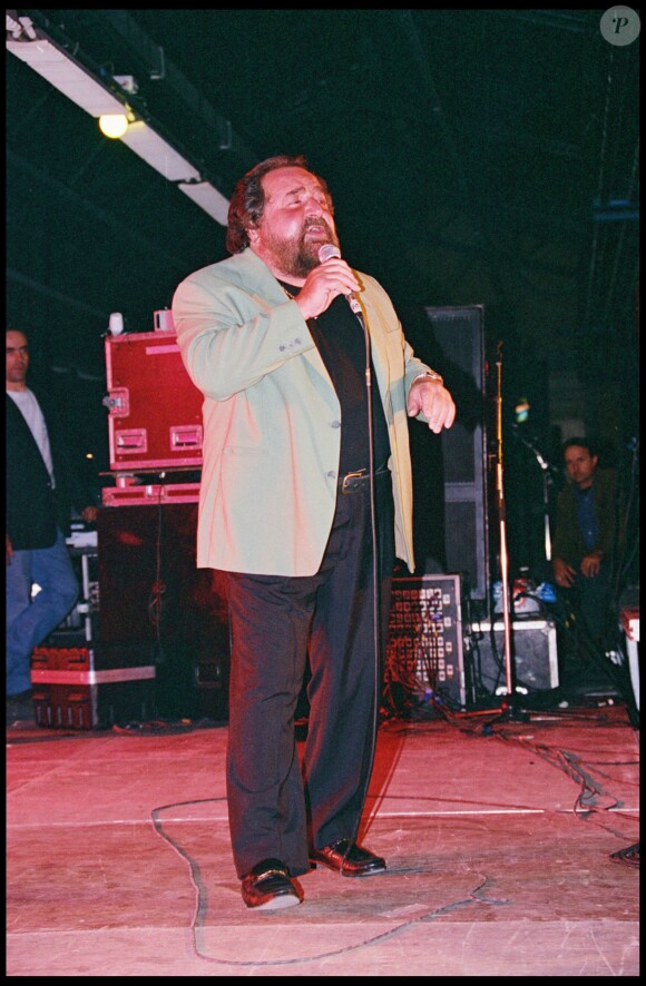 Richard Anthony au Parc Floral de Paris en 1990.