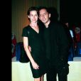  Anne Brochet et Gad Elmaleh à Paris le 2 septembre 1999.  
