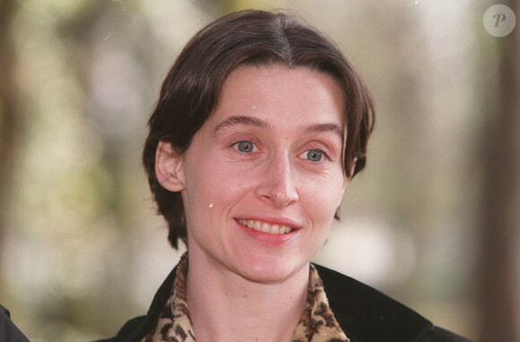 Anne Brochet à Cognac en mars 1996.