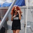 Rihanna profite de ses vacances à Honolulu, à Hawaï. Le 24 avril 2015.