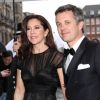 La princesse Mary et le prince Frederik de Danemark lors d'un événement pour les 260 ans de l'Hôtel d'Angleterre, à Copenhague, le 25 avril 2015