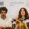 Salma Hayek lors de la conférence de presse du film Le Prophète à Beyrouth le 27 avril 2015