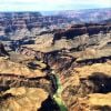 Laeticia et Johnny Hallyday ont fait un road trip à travers le grand ouest américain avec leurs filles Jade et Joy en avril 2015 - photo du Grand Canyon