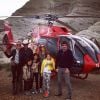 Johnny Hallyday, son épouse Laeticia et leurs filles Jade et Joy ont fait un voyage à travers le grand ouest américain en avril 2015, accompagné de leur ami Pierre Rambaldi et ses proches