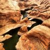 Johnny Hallyday, son épouse Laeticia et leurs filles Jade et Joy ont fait un voyage à travers le grand ouest américain en avril 2015 - photo du Grand Canyon