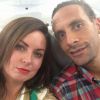 Rio Ferdinand et sa femme Rebecca, décédée le 2 mai 2015.