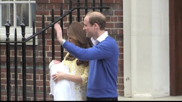 Royal Baby - Kate Middleton et le prince William: Leur princesse est à croquer !