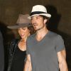 Ian Somerhalder et Nikki Reed à leur arrivée à Rio de Janeiro, Brésil, le 1er mai 2015