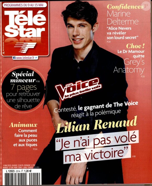 Magazine Télé Star en kiosques le lundi 4 mai 2015.