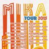 Mika en tournée en 2015.