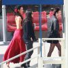 Demi Moore et ses filles Rumer Willis et Tallulah Willis - People à l'enregistrement de "Dancing With The Stars" à Hollywood, le 4 mai 2015. 