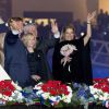 La reine Maxima et le roi Willem Alexander des Pays-Bas assistaient dans la soirée du 5 mai 2015, avec notamment la princesse Beatrix et les Premiers ministres Mark Rutte et Stephen Harper, au concert de la liberté, à Amsterdam, marquant la fin des célébrations de la Libération et de la fin de la Seconde Guerre mondiale.