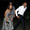 Kerry Washington et son mari Nnamdi Asomugha arrivent à l'Up & Down pour la soirée post-Met Gala de Rihanna. New York, le 5 mai 2015.