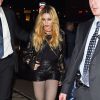 Madonna arrive à l'Up & Down pour la soirée post-Met Gala de Rihanna. New York, le 5 mai 2015.