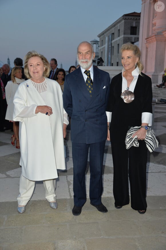 Maryvonne Pinault, Michael de Kent, Marie-Christine von Reibnitz de Kent - Soirée Pinault à l'occasion de la 56ème Biennale Internationale d'Art à Venise en Italie le 6 mai 2015. 