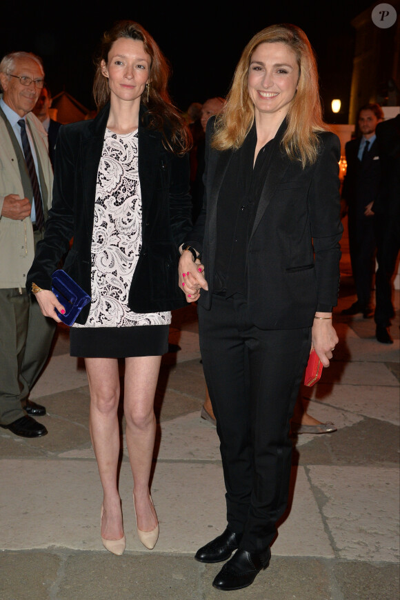 Audrey Marnay, Julie Gayet - Soirée Pinault à l'occasion de la 56ème Biennale Internationale d'Art à Venise en Italie le 6 mai 2015. 