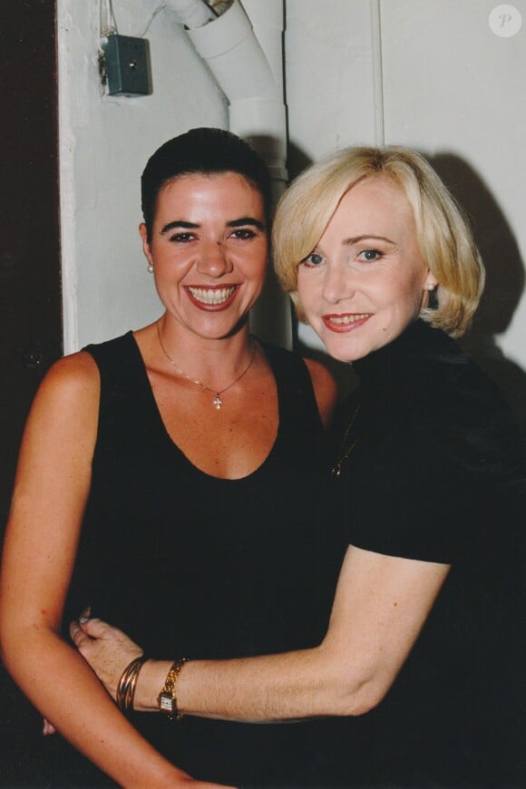 Portrait de Michèle Torr et sa fille Emilie, 1er septembre 1999 