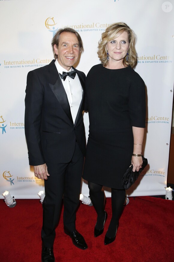 Jeff et Justine Koons assistent au gala de la fondation International Center for Missing and Exploited Children au Gotham Hall à New York. Le 7 mai 2015.