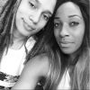 Glory Johnson et son épouse Brittney Griner, photo issue du compte Instagram de Glory Johnson, publiée le 24 mars 2015
