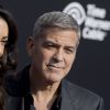 Amal Clooney et George Clooney lors de la première de Tomorrowland (A la poursuite de demain) au AMC Downtown Disney 12 Theater, Anaheim, le 9 mai 2015.