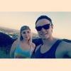 Robbie Jarvis et Evanna Lynch en vacances (photo postée le 12 mai 2014)