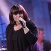 Exclusif - Lisa Angell - Enregistrement de l'émission "Du côté de Chez Dave" Spéciale Eurovision, qui sera diffusée le 17 mai 2015 sur France 3