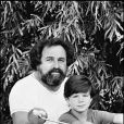  Richard Anthony et son fils Alexandre en 1983.&nbsp; 