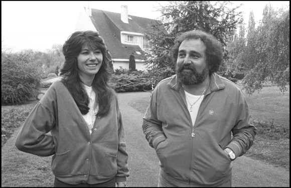 Richard Anthony et sa femme Sabine en mai 1983. 